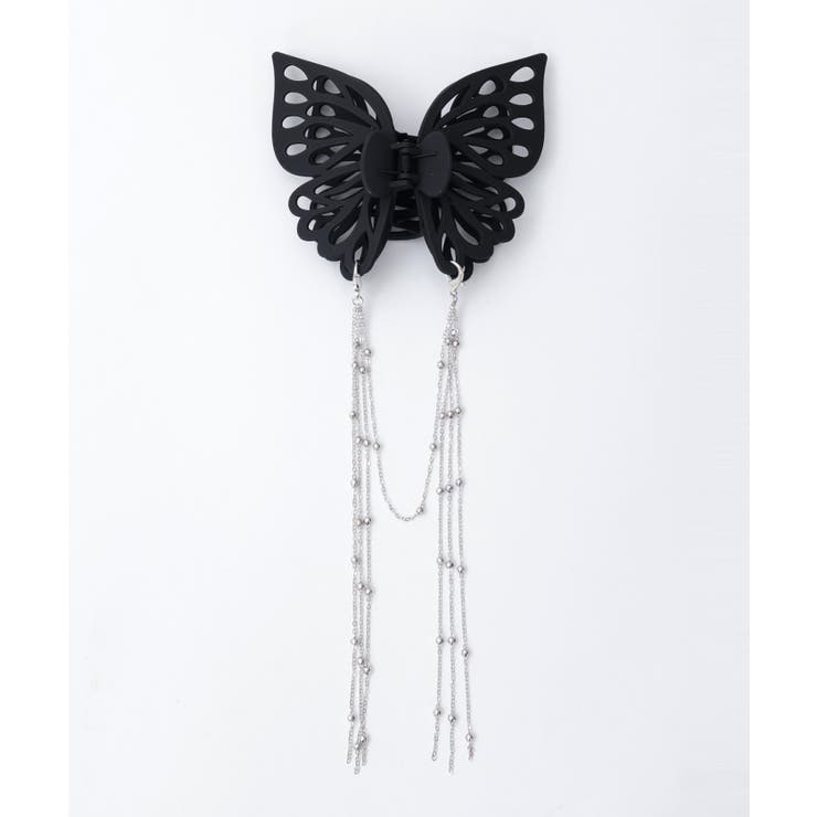 マットカラー蝶ヘアークリップ[品番：IGAW0005869]｜axes femme