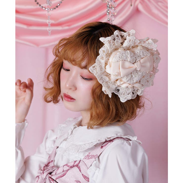 レース×リボンヘッドドレス | axes femme | 詳細画像2 