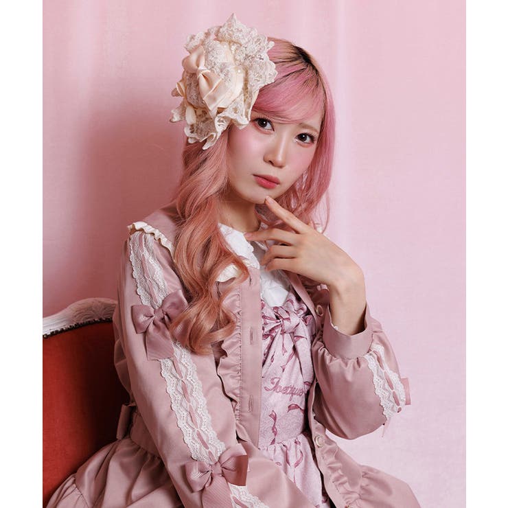 生成り | レース×リボンヘッドドレス | axes femme