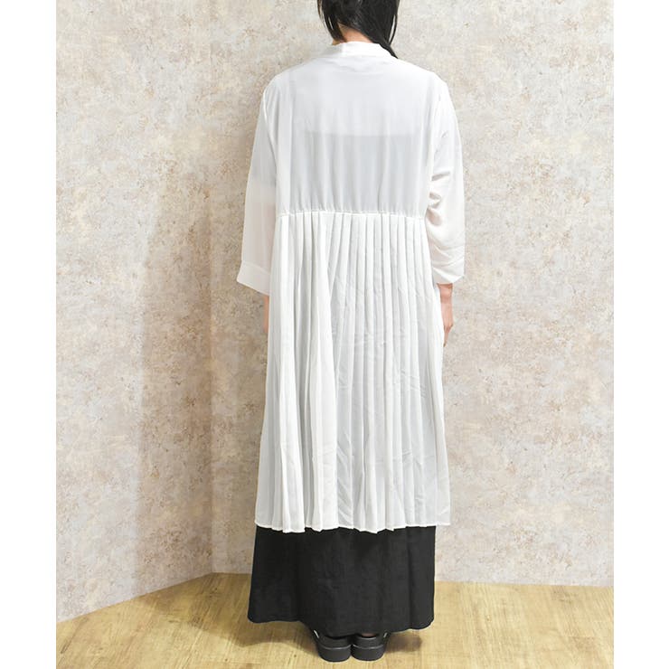 シフォンロングカーデ | axes femme | 詳細画像4 