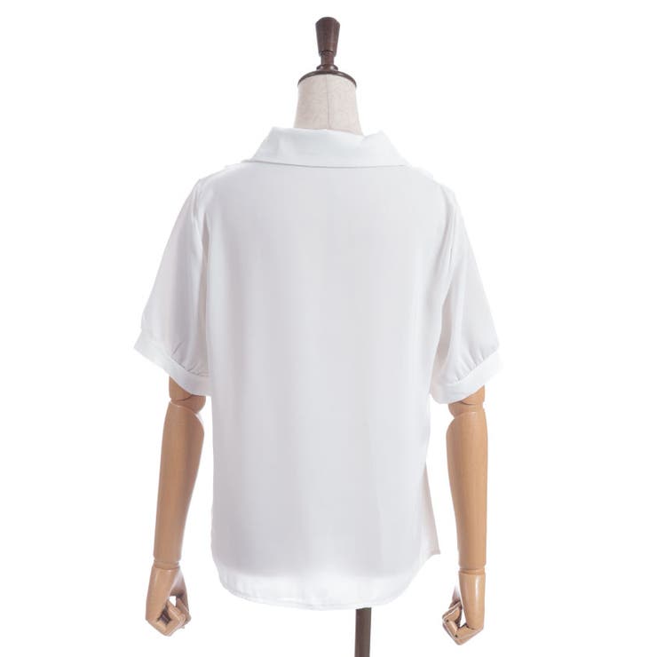 パール付シャツ | axes femme | 詳細画像24 