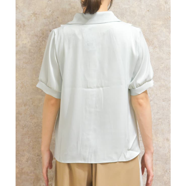 パール付シャツ | axes femme | 詳細画像5 