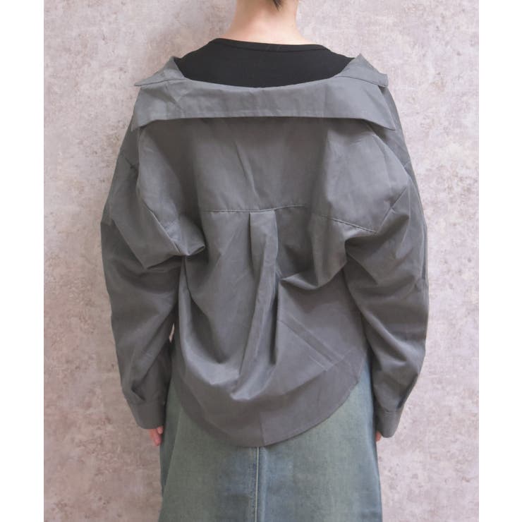 レイヤードシャツ | axes femme | 詳細画像3 