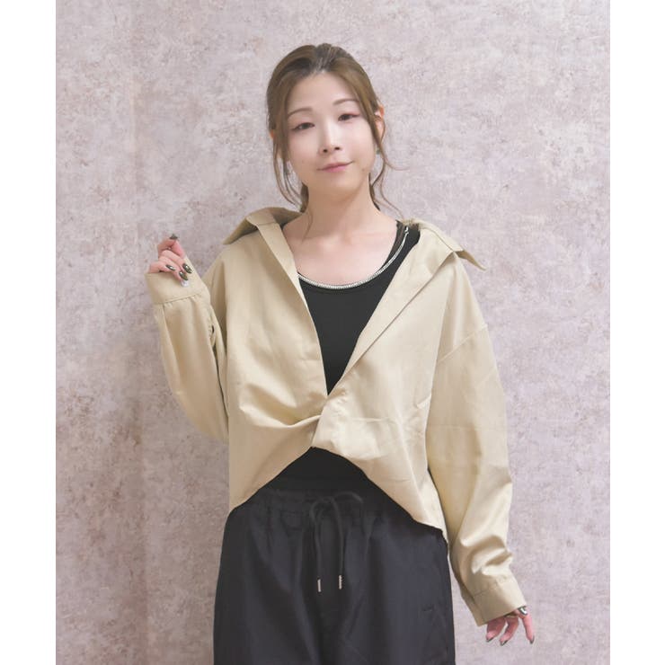 レイヤードシャツ | axes femme | 詳細画像4 