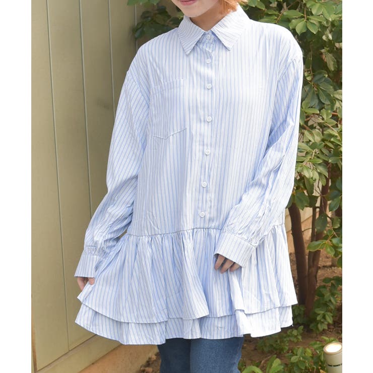 ストライプチュニック | axes femme | 詳細画像1 