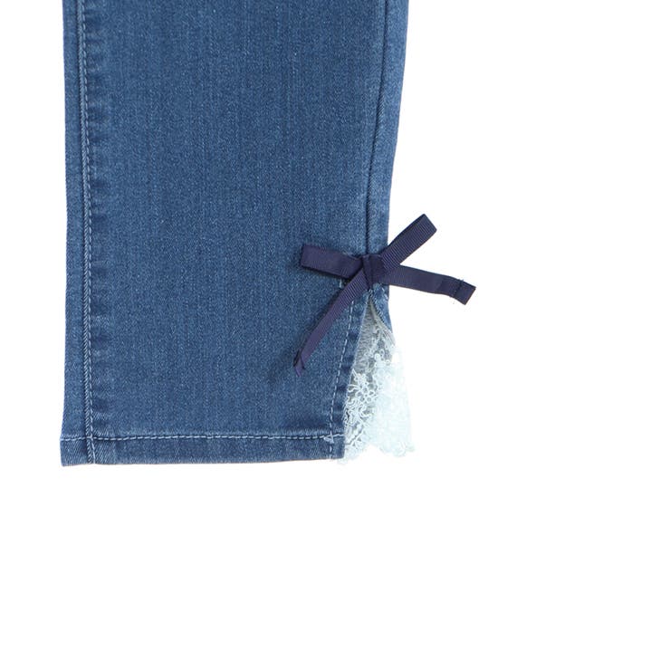 星×バラ刺繍デニムパンツ[品番：IGAW0002106]｜axes femme