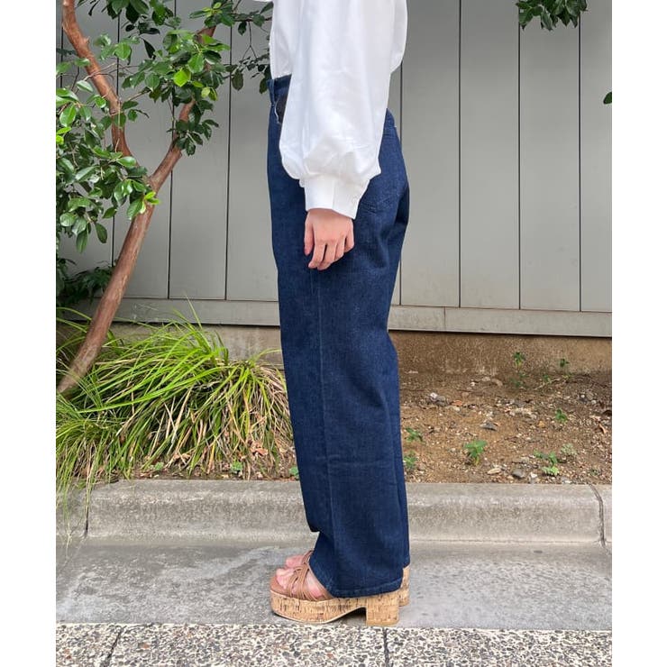 フラッシャー付デニムパンツ | axes femme | 詳細画像2 