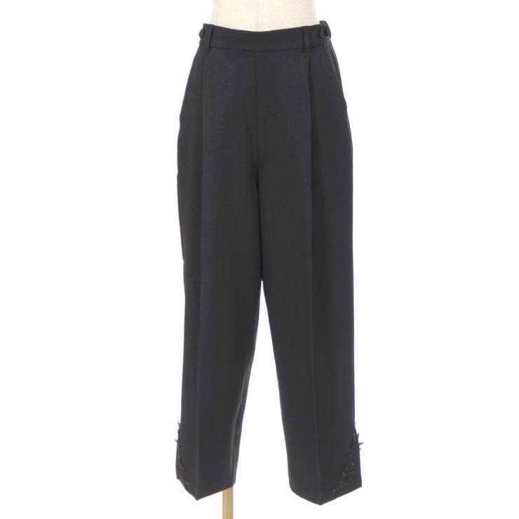 裾デザインストレートパンツ[品番：IGAW0005532]｜axes femme