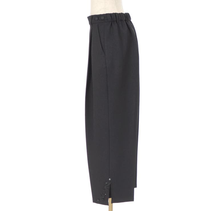 裾デザインストレートパンツ[品番：IGAW0005532]｜axes femme