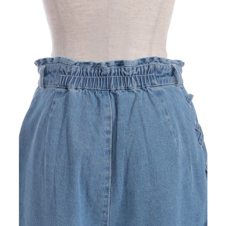 裾レースストレートデニムパンツ | axes femme | 詳細画像18 