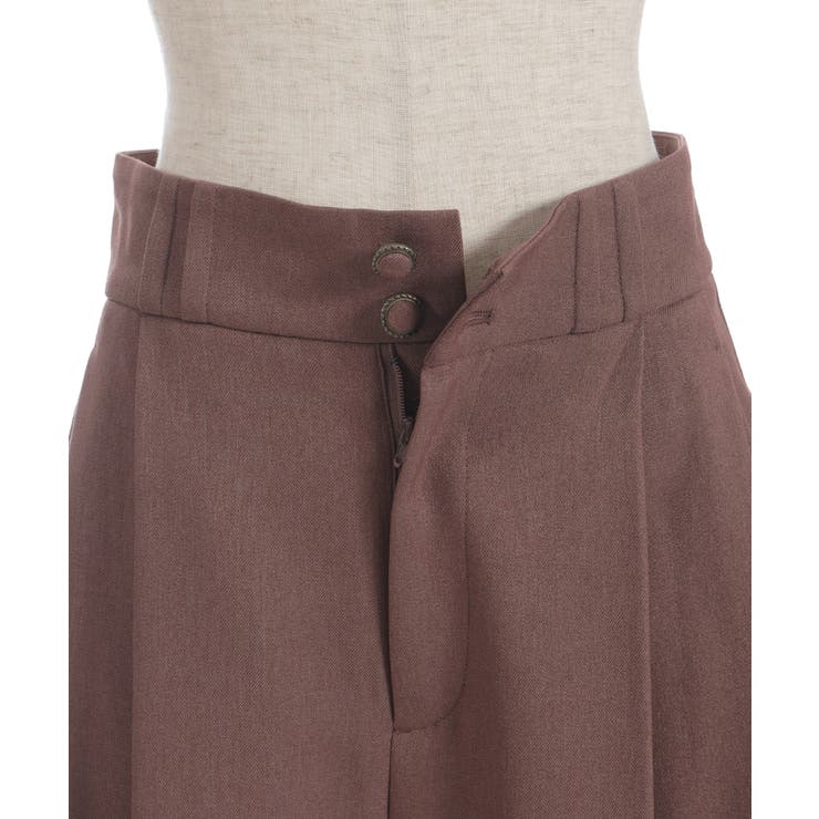 ツータックセミワイドパンツ | axes femme | 詳細画像29 