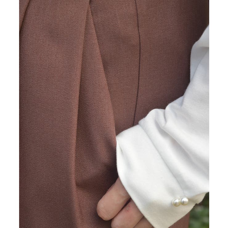 ツータックセミワイドパンツ | axes femme | 詳細画像7 