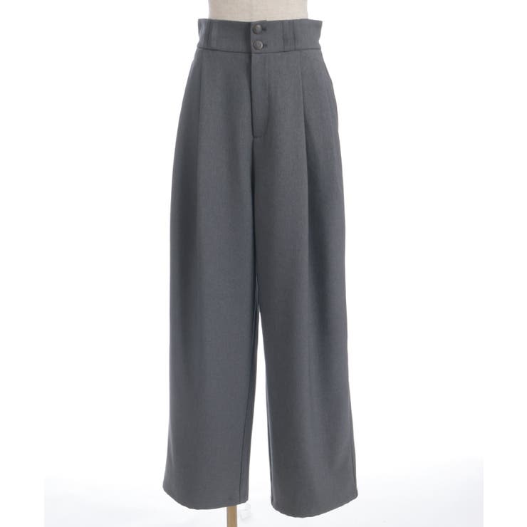 ツータックセミワイドパンツ | axes femme | 詳細画像9 