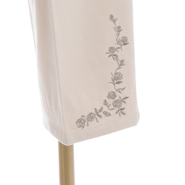 薔薇刺繍裏起毛パンツ | axes femme | 詳細画像17 