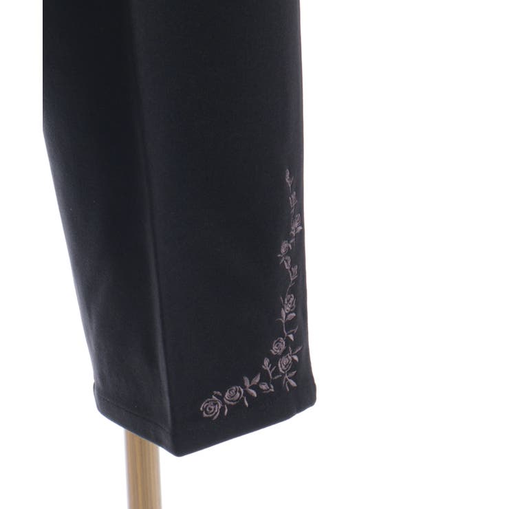 薔薇刺繍裏起毛パンツ | axes femme | 詳細画像25 