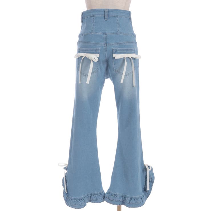 フリルハイウエストデニム | axes femme | 詳細画像14 