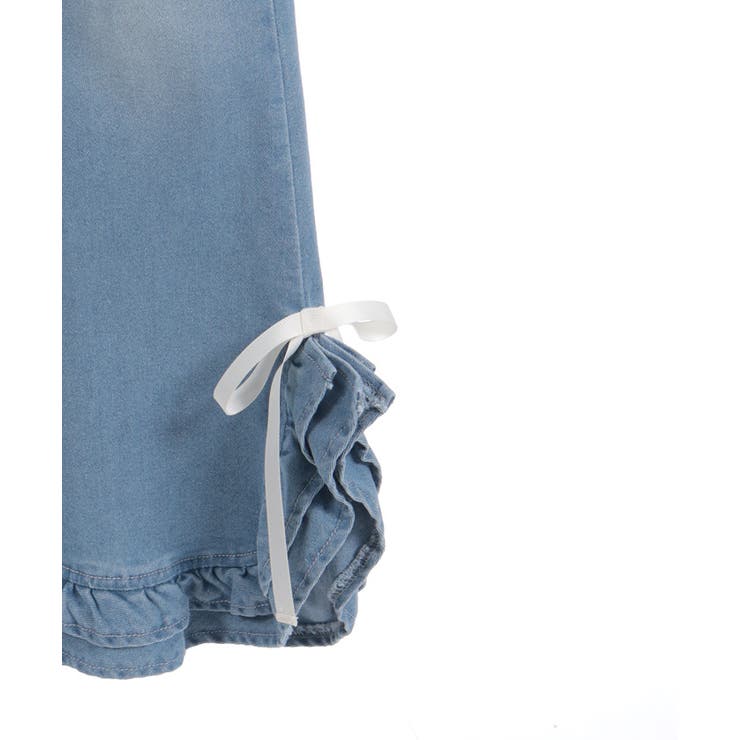 フリルハイウエストデニム | axes femme | 詳細画像16 