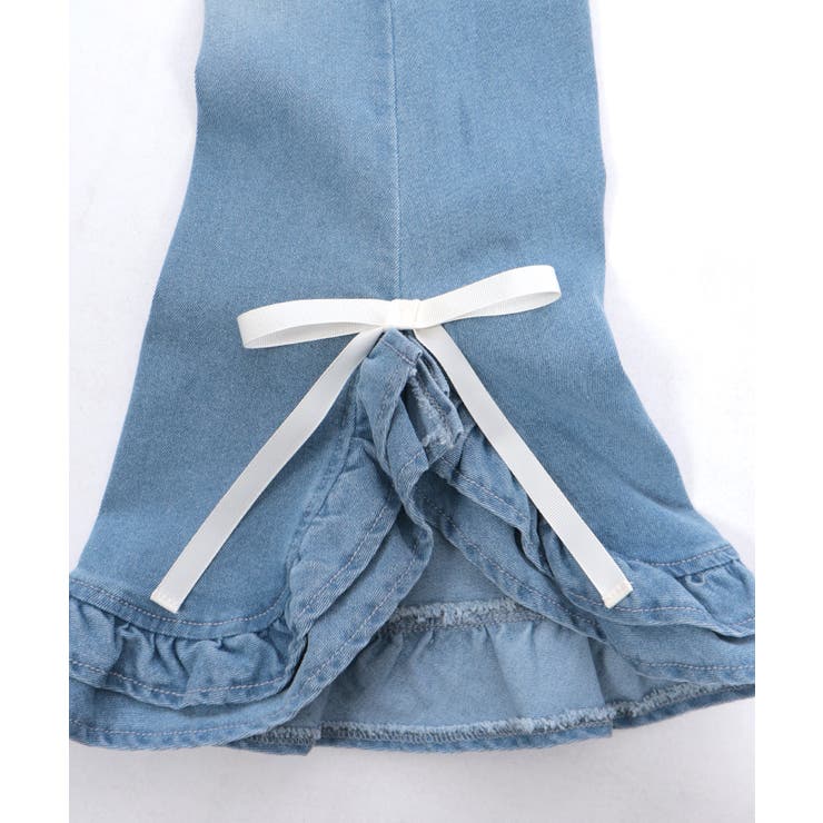 フリルハイウエストデニム | axes femme | 詳細画像18 