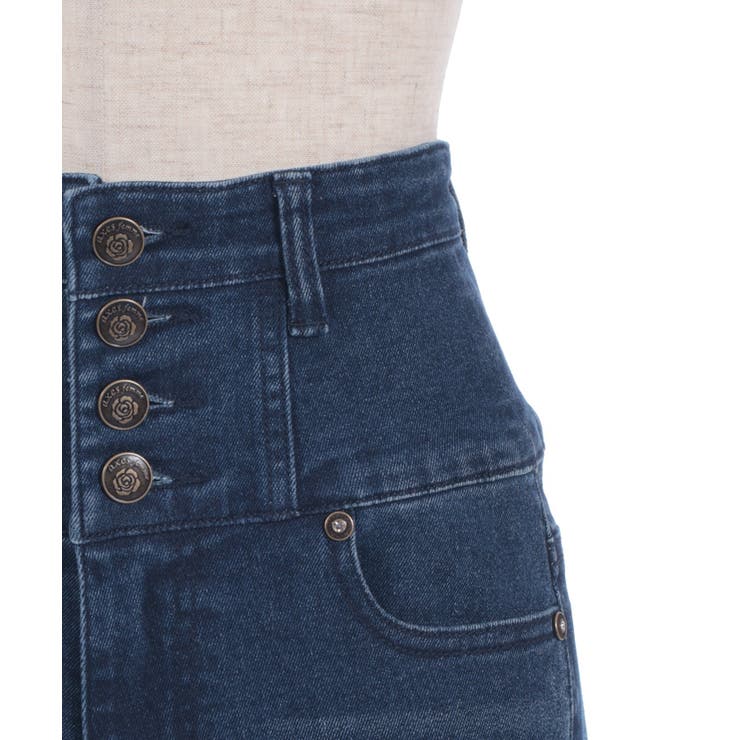 フリルハイウエストデニム | axes femme | 詳細画像7 