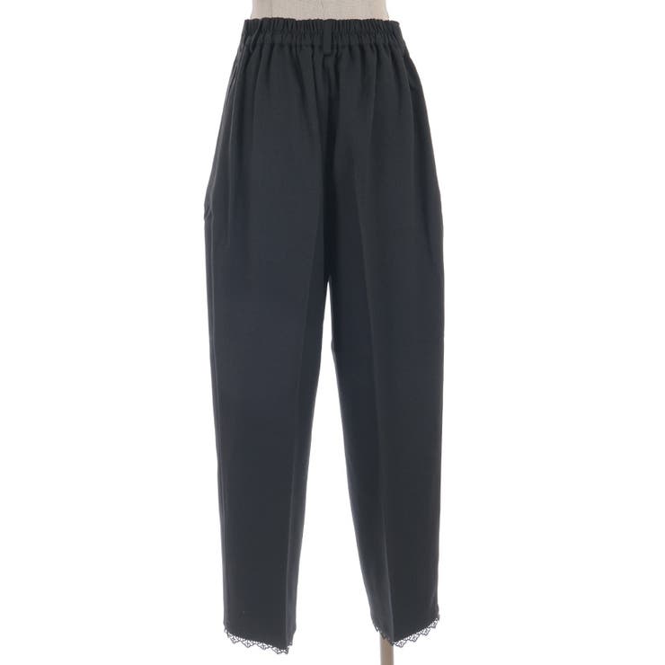 裾レースストレートパンツ | axes femme | 詳細画像10 