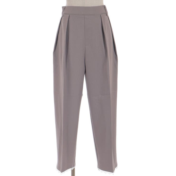 裾レースストレートパンツ | axes femme | 詳細画像15 