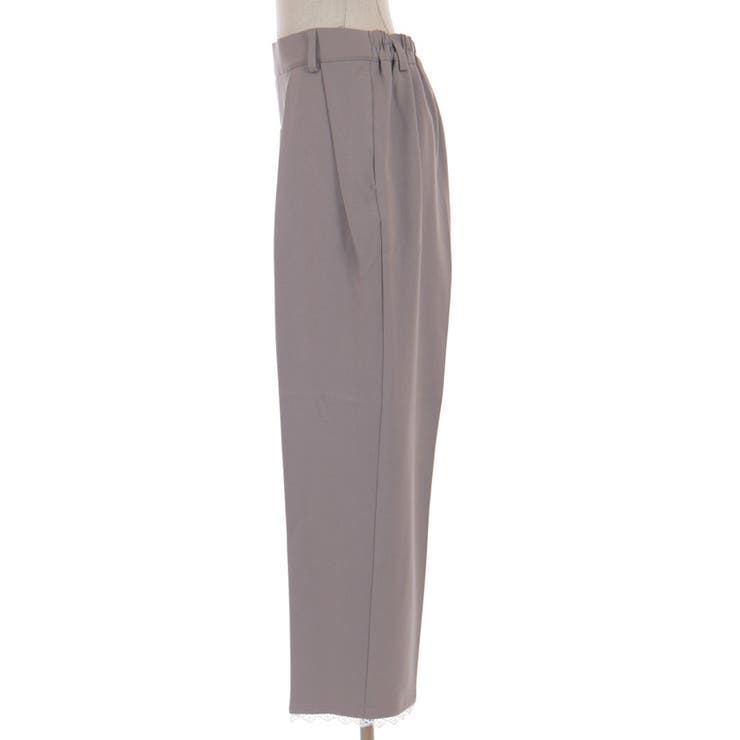 裾レースストレートパンツ | axes femme | 詳細画像16 