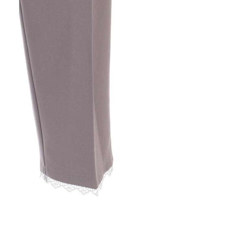 裾レースストレートパンツ | axes femme | 詳細画像19 