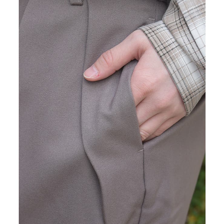 裾レースストレートパンツ | axes femme | 詳細画像4 