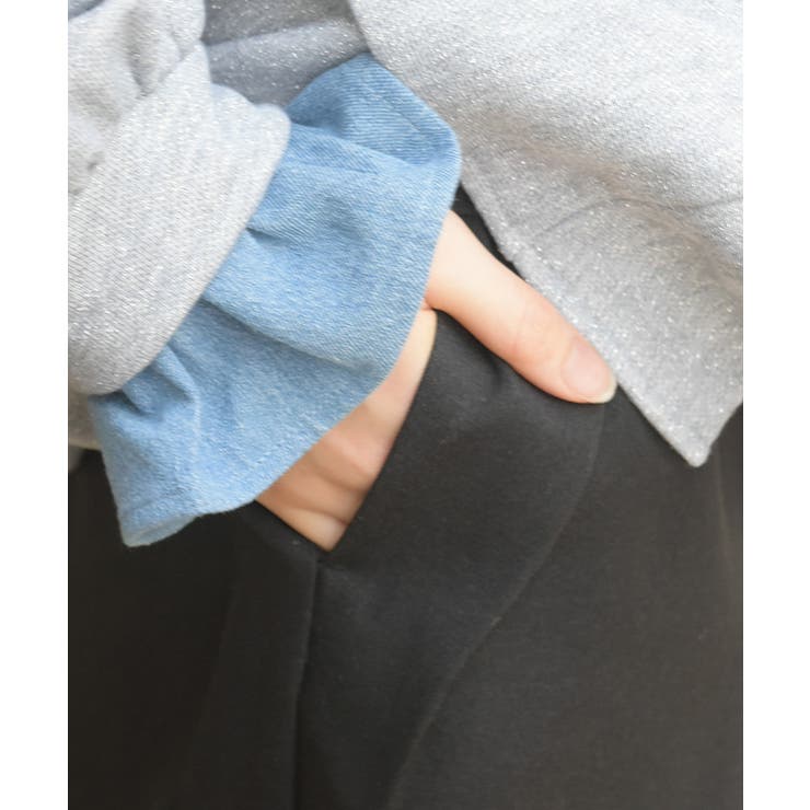 裾レースストレートパンツ | axes femme | 詳細画像7 