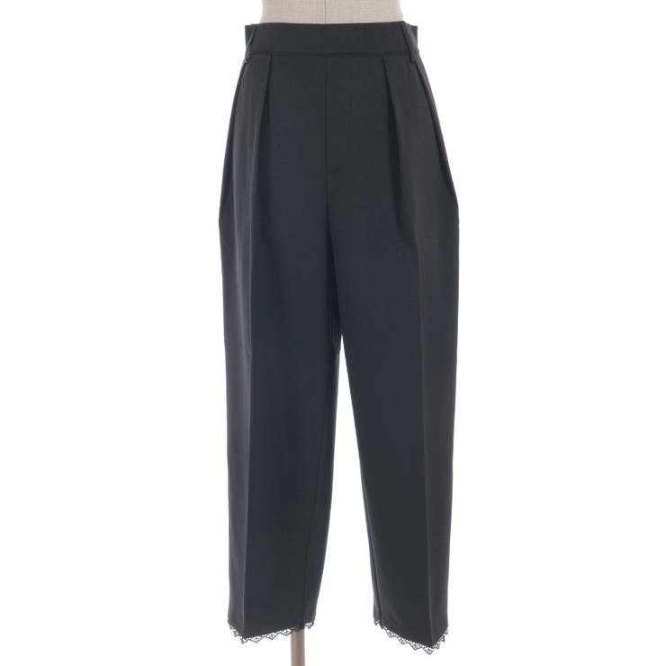 裾レースストレートパンツ | axes femme | 詳細画像8 