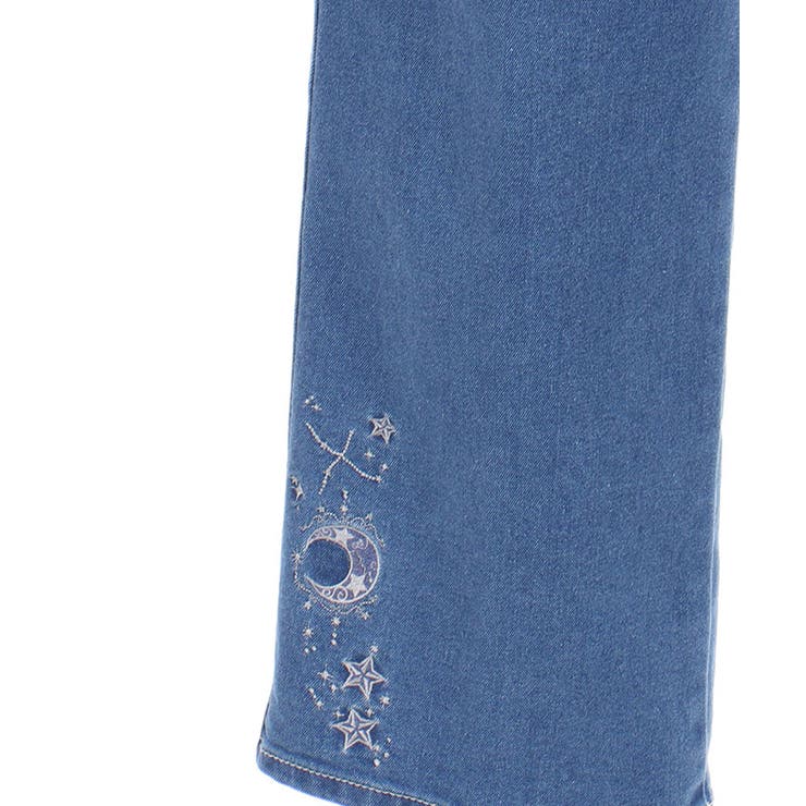 月×星刺繍デニムパンツ | axes femme | 詳細画像14 