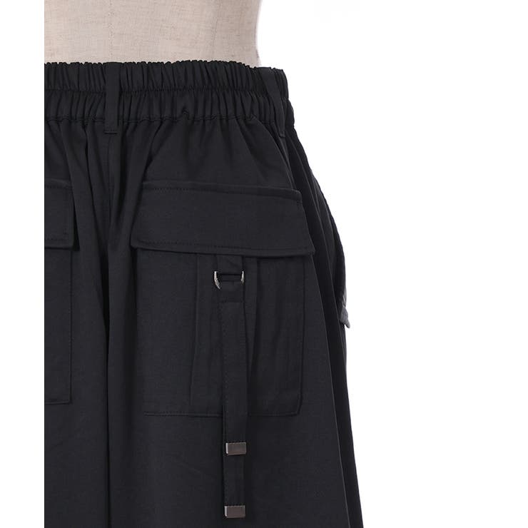 後カーゴポケットサテンパンツ[品番：IGAW0004686]｜axes femme