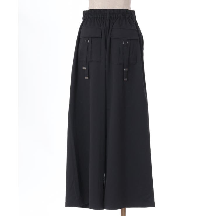 後カーゴポケットサテンパンツ[品番：IGAW0004686]｜axes femme