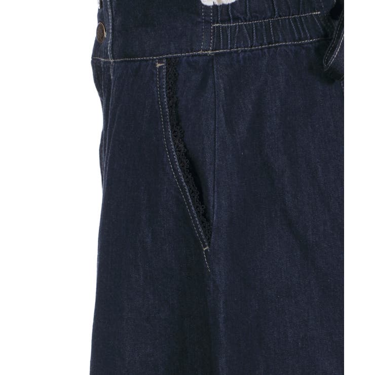 サス付イレヘムデニムSK[品番：IGAW0000490]｜axes femme