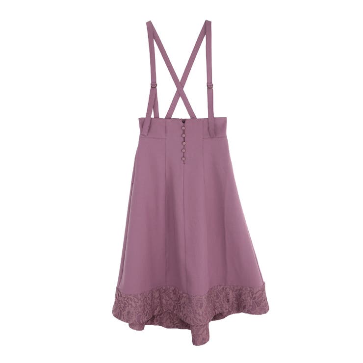 サス付き裾レースイレヘムSK[品番：IGAW0000450]｜axes femme