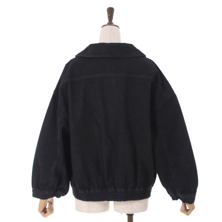 オーバーシルエットデニムJK[品番：IGAW0003438]｜axes femme 