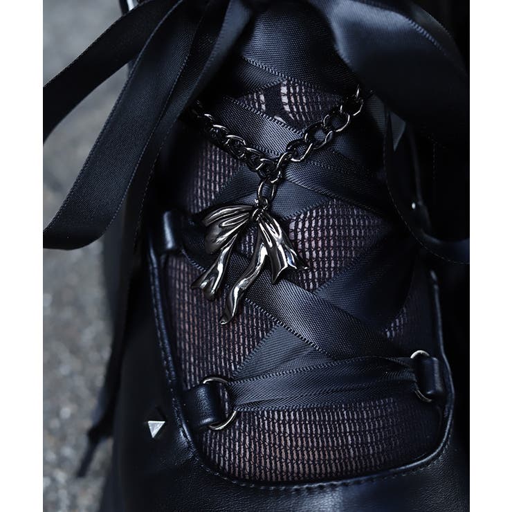 レースアップパンプス | axes femme | 詳細画像2 