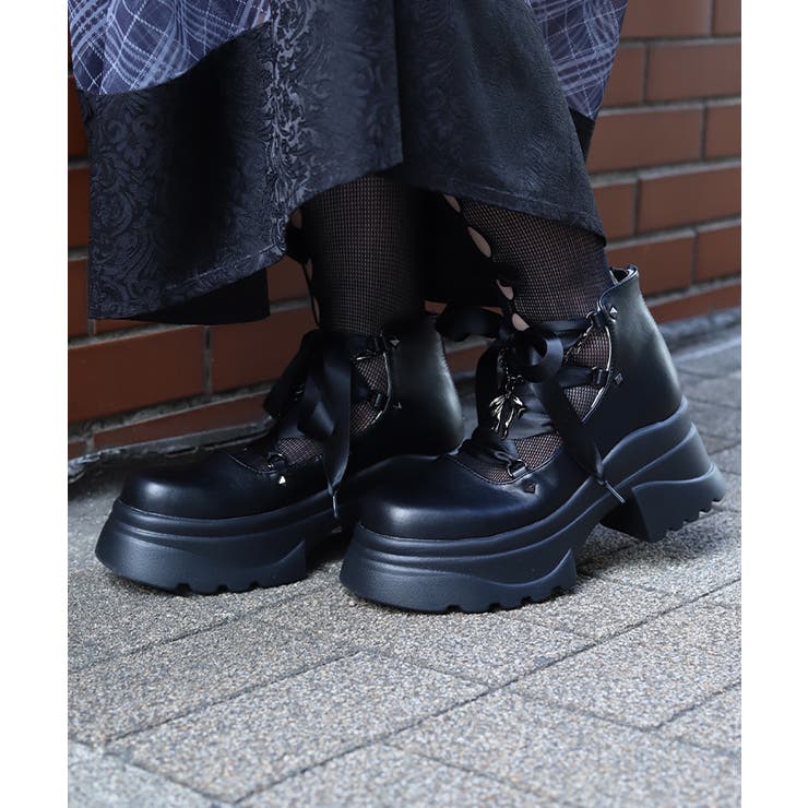 レースアップパンプス | axes femme | 詳細画像4 