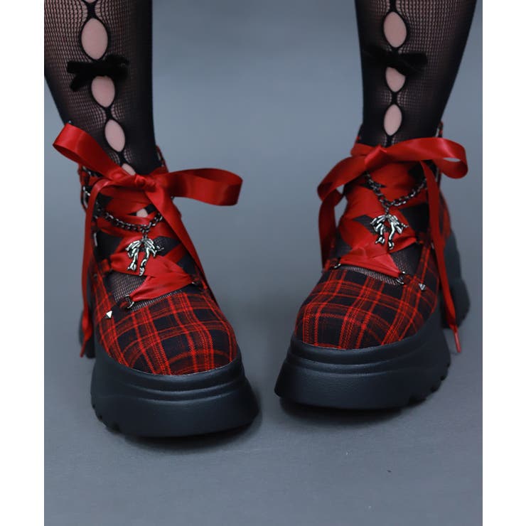 レースアップパンプス | axes femme | 詳細画像8 