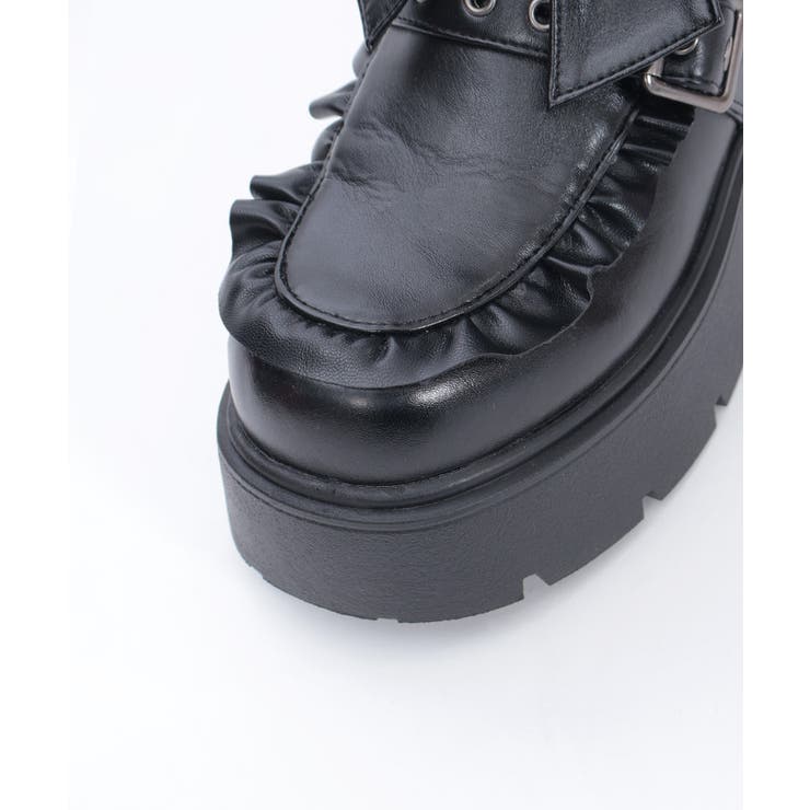 リボンフリル厚底パンプス | axes femme | 詳細画像4 