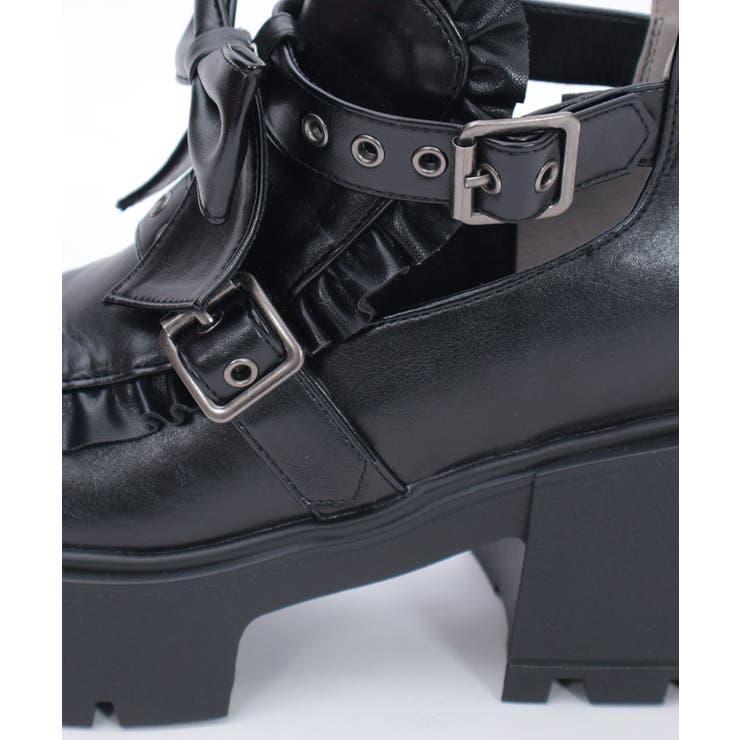 リボンフリル厚底パンプス | axes femme | 詳細画像5 