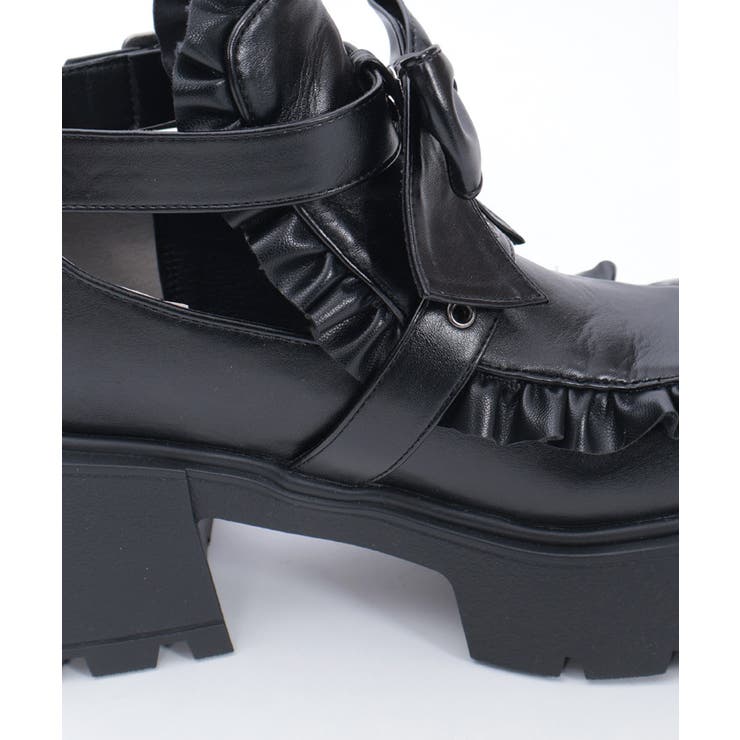 リボンフリル厚底パンプス | axes femme | 詳細画像7 