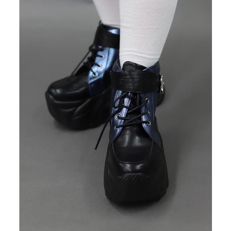 厚底ハイカットスニーカー | axes femme | 詳細画像2 