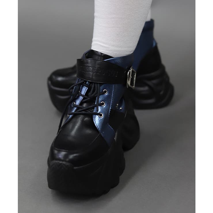 厚底ハイカットスニーカー | axes femme | 詳細画像3 