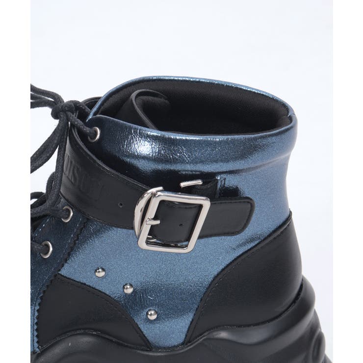 厚底ハイカットスニーカー | axes femme | 詳細画像9 