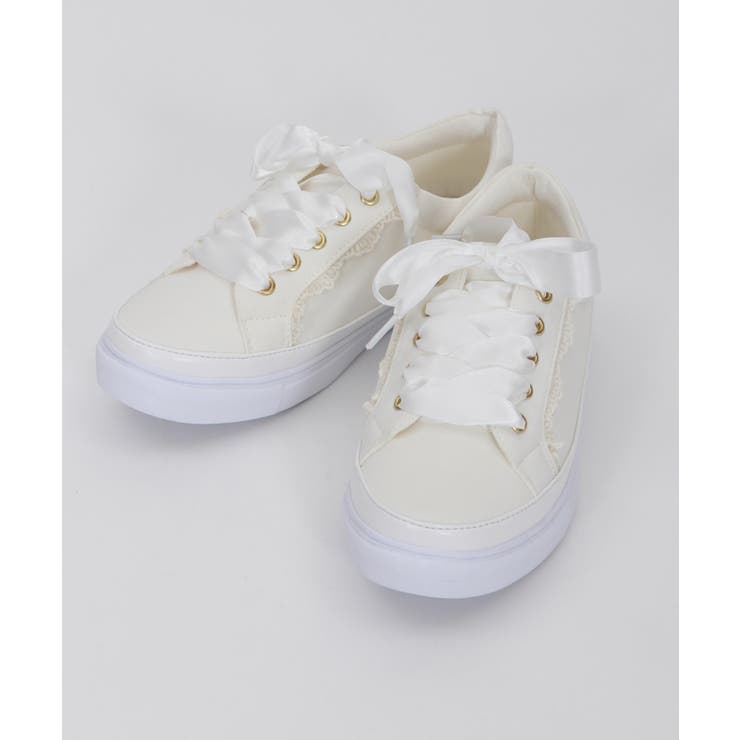 レースアップスニーカー[品番：IGAW0001860]｜axes femme