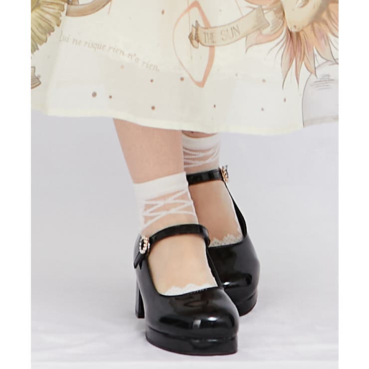 パールバックルおでこパンプス[品番：IGAW0002066]｜axes  femme（アクシーズファム）のレディースファッション通販｜SHOPLIST（ショップリスト）