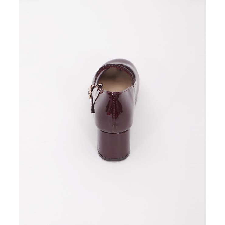 パールバックルおでこパンプス[品番：IGAW0002066]｜axes femme