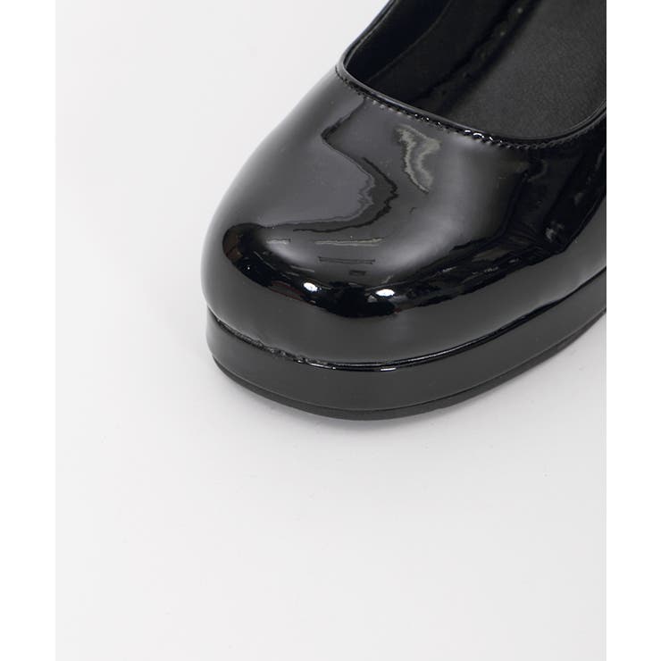 パールバックルおでこパンプス[品番：IGAW0002066]｜axes femme