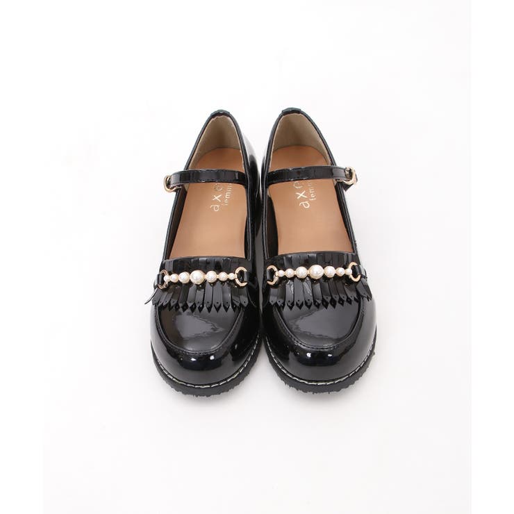 パールビット付ローファー[品番：IGAW0003884]｜axes femme